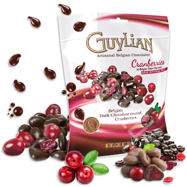 Belgian Dark Chocolate Cranberry - Guylian - Importado Bélgica