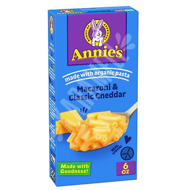 Macaroni Classic Cheddar Formato Penne - Annies - Importado EUA 