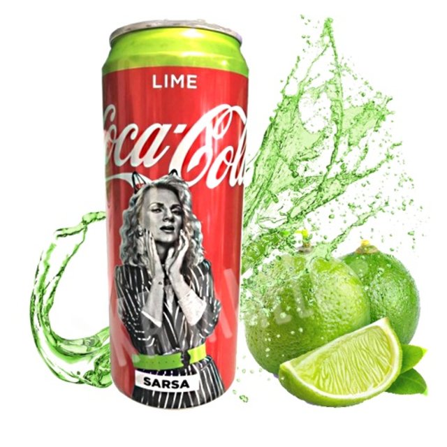 Coca Cola Lime - Refrigerante - Importado da Polônia