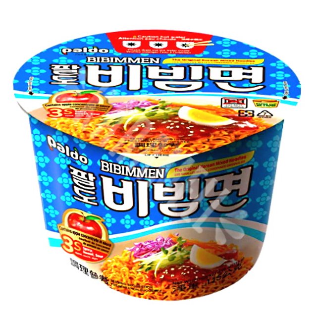 Lamen Bibim Men Bowl sabor Frutos do Mar Picante - Coreia