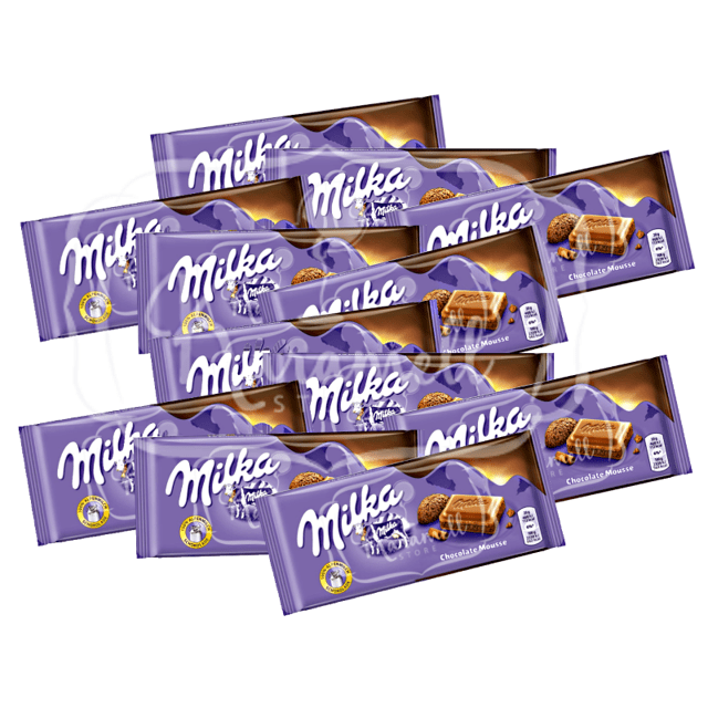 Milka Chocolate Mousse Linha Premium - ATACADO 12X - Importado da Áustria