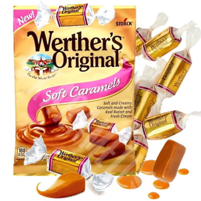 Balas Werther's Original Soft Caramels - Importado EUA