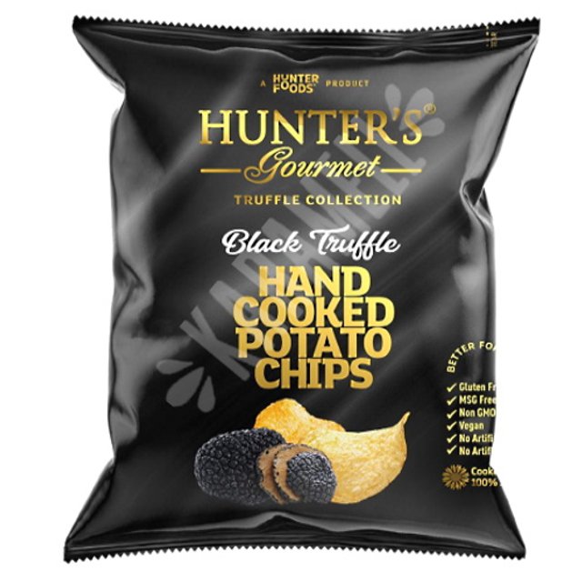Hand Cooked Potato Chips Black Truffle Hunters Snack - Emirados Árabes