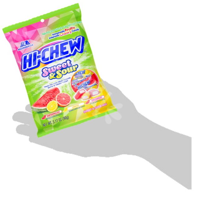 Balas Hi-Chew Sweet and Sour - Morinaga - Importado Japão