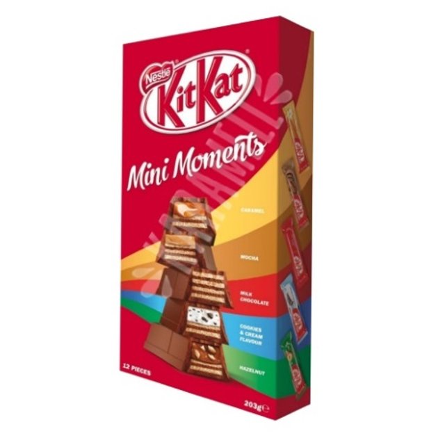 Chocolate Kit Kat Senses - Mini Moments - Importado Emirados Àrabes