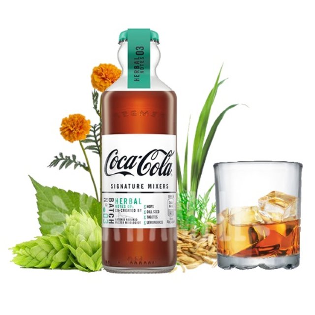 Coca Cola Signature Mixer Herbal - Importado da França