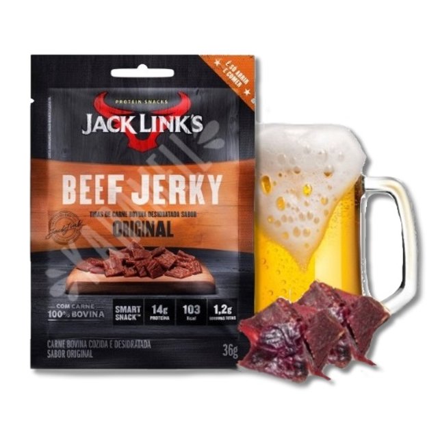 Tiras de Carne Bovina Jack Link's - Original - Beef Jerky