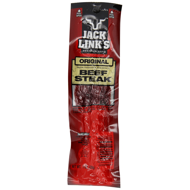 Jack Link's Original Beef Steak - Snack de Carne Com Especiarias - Importado dos Estados Unidos