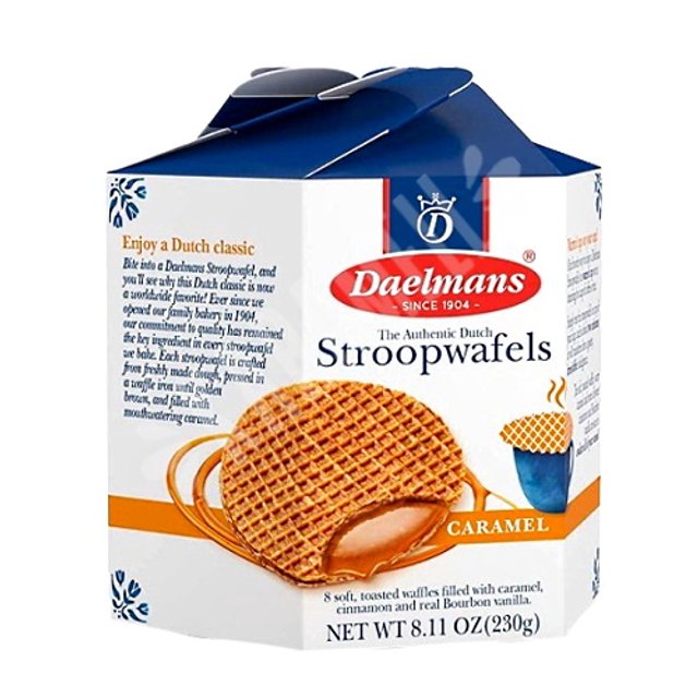 Waffles Stroopwafels Caramel - Daelmans - Importado Holanda