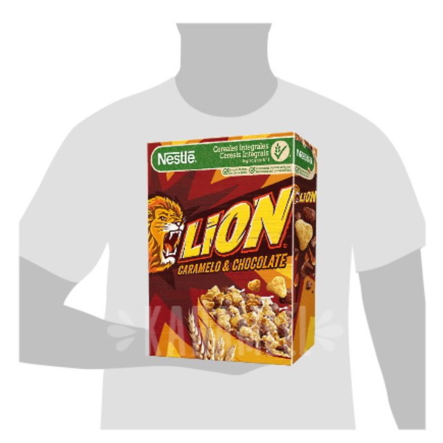 Cereal Matinal Lion Caramel & Chocolate - Nestle - Importado EUA