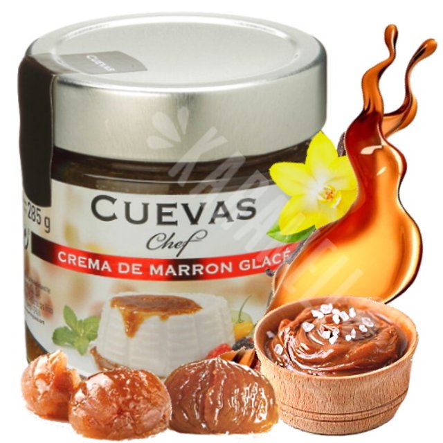 Creme de Marron Glacé Cuevas Chef - Importado Espanha
