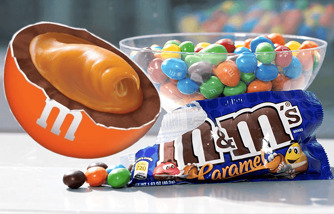 M&M's Caramel - Chocolate Recheado Caramelo | Karamell Store