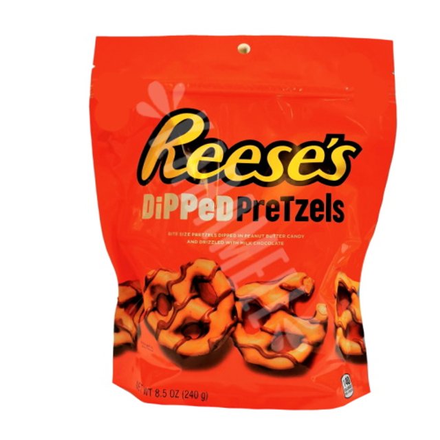 Reese's Dipped Pretzels Peanut Butter Candy - Importado EUA