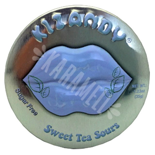 Balas Kizandy Sweet Tea Sours - Sabor Chá - Importado EUA