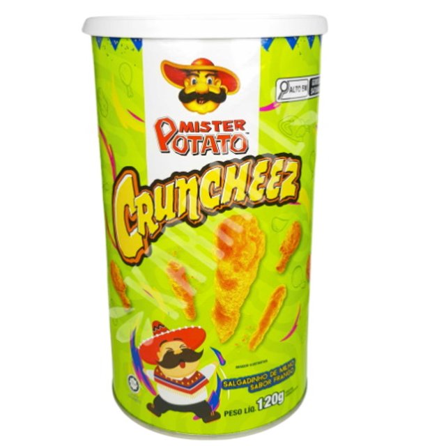 Salgadinho Mister Potato Cruncheez Sabor Frango - Importado Malásia