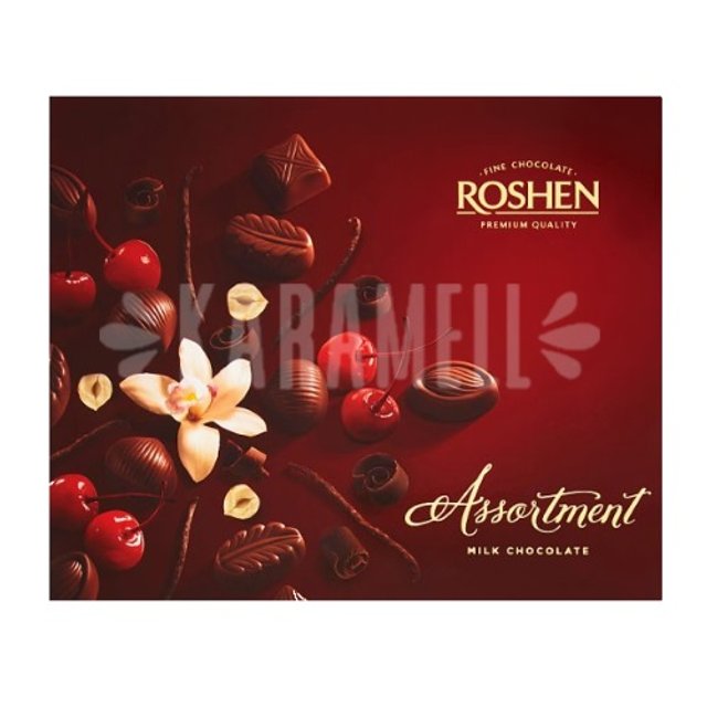 Bombons Sortidos de Chocolate ao Leite da Roshen - Importado da Romênia