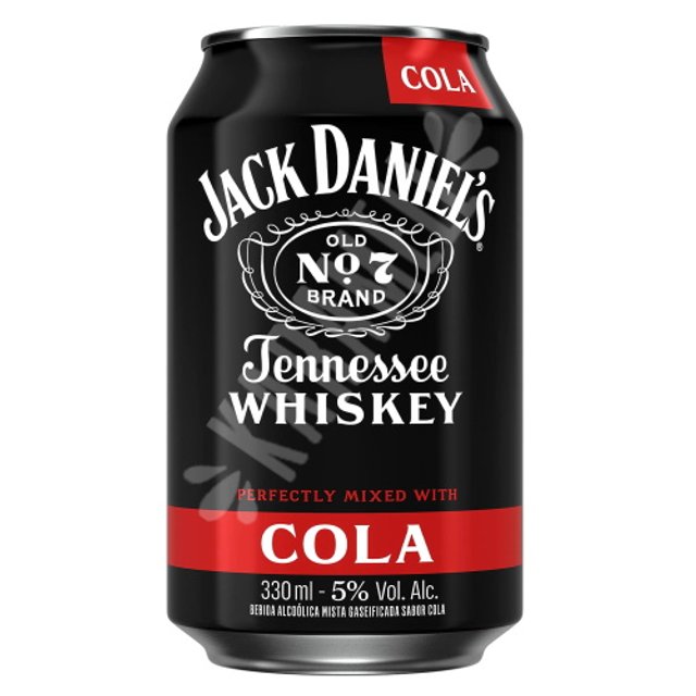 Bebida Jack Daniel's Whiskey Cola - Importado Holanda
