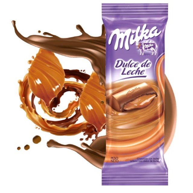 Chocolate Dulce de Leche 29g - Milka - Importado Argentina