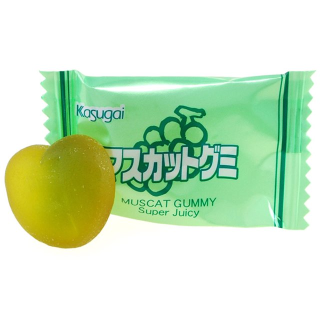Doces Importados do Japão - Kasugai Muscat Grape Gummy Candy