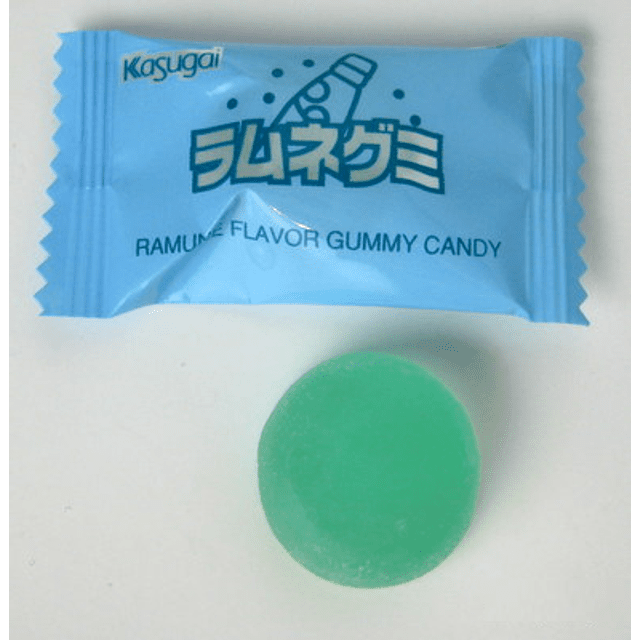 Doces Importados do Japão - Kasugai Ramune Flavor Gummy Candy