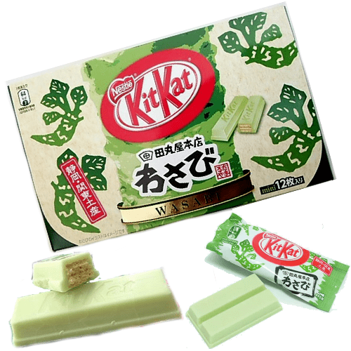 Kit Kat Wasabi Chocolate Branco/Raíz Forte Japan Karamell Store
