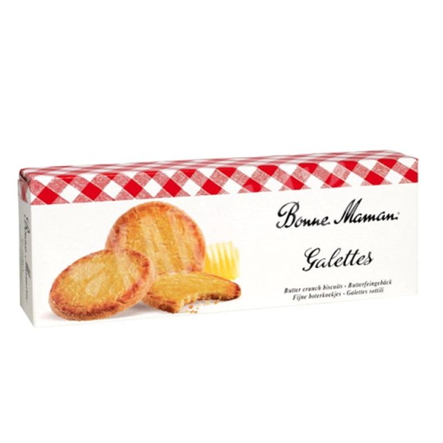 Biscoito Galettes Fines Pur Beurre - Bonne Maman - Importado França