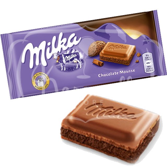 Kit 4 Chocolates Milka - Caramelo & Oreo & Branco & Mousse - Polônia