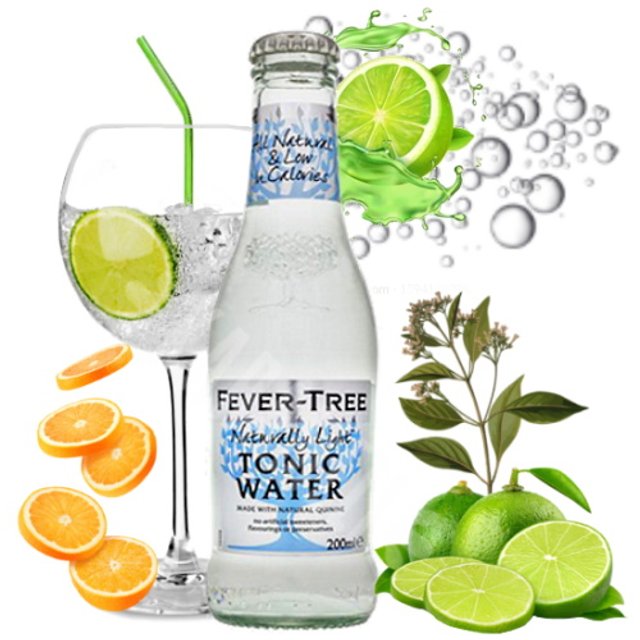 Água Tonic Water Premium Indian Light - Fever Tree - Inglaterra