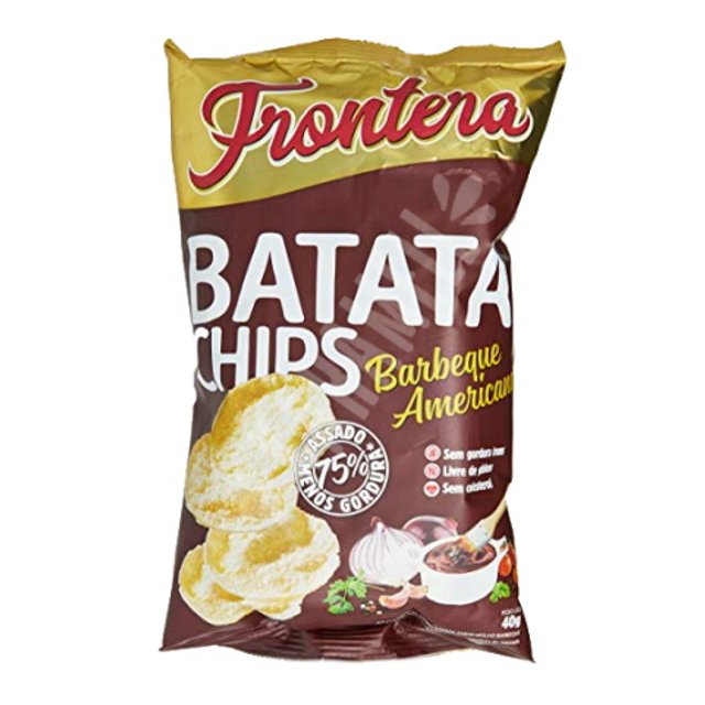 Batata Chips Barbecue Americano - Frontera