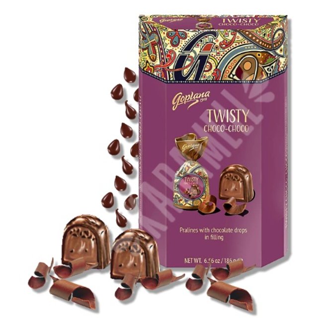 Chocolate Goplana - Bombons Twisty Choco Choco - Importado da Polônia