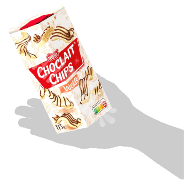 Choclait Chips - Amêndoas com Chocolate - Nestlé - Alemanha