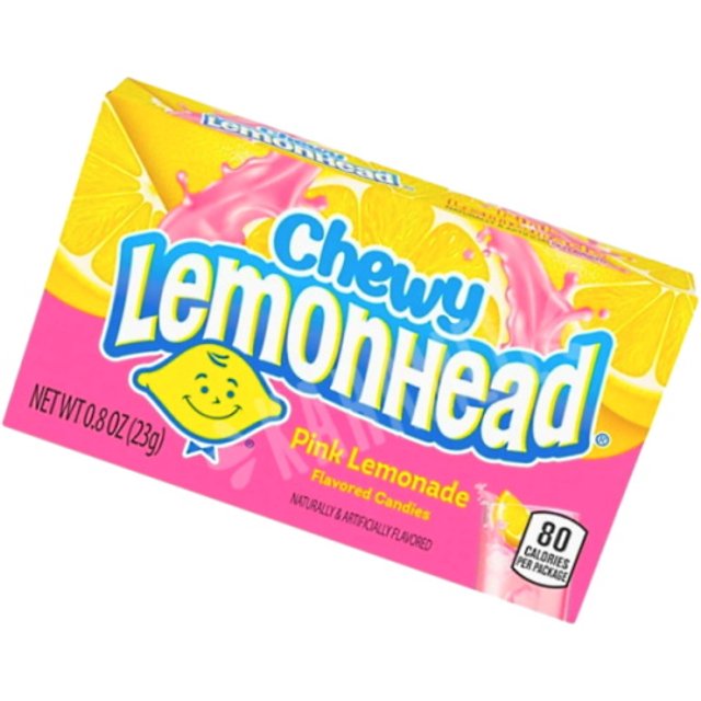 Bala Chewy Pink Limonade - Lemonhead - Importado México