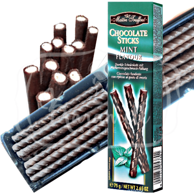 Chocolate Sticks Mint - Maitre Truffout - Importado da Alemanhã