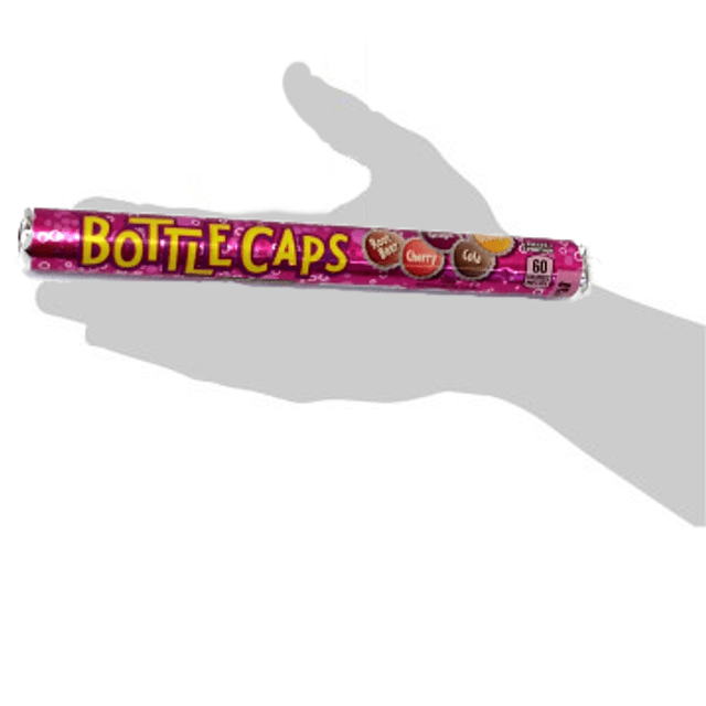 Bottle Caps Candy Rolls - Pastilhas Com Sabor de Bebidas - Importado