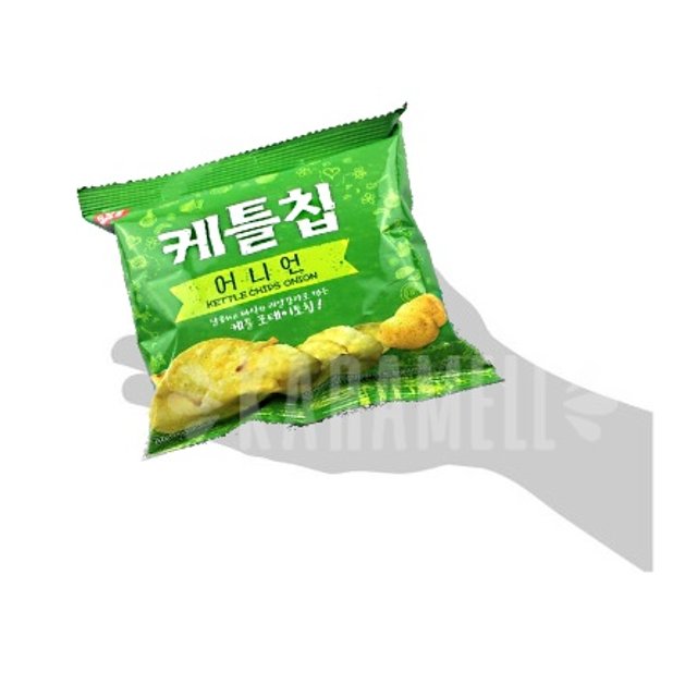 Salgadinhos Cosmos Kettle Chips Onion - Importado Coréia