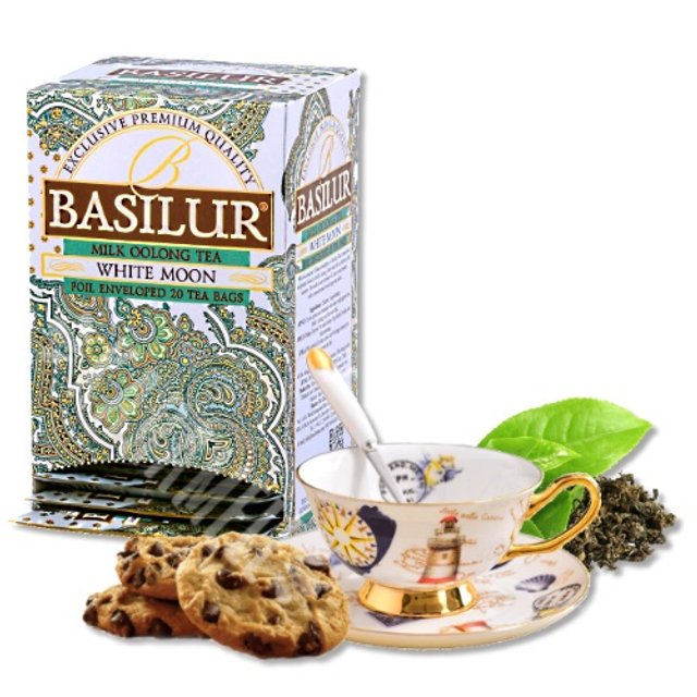 Chá Basilur - Milk Oolong Tea White Moon - Sri Lanka