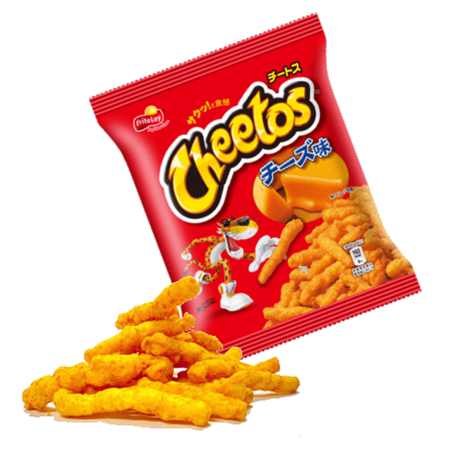 Frito Lay Cheetos Cheddar - Salgadinho Sabor Cheddar - Importado do Japão