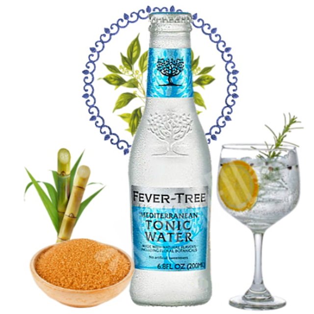 Água Tonic Water Mediterranean - Fever Tree - Importado Inglaterra