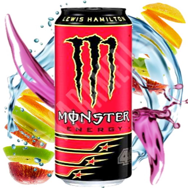 Bebida Monster Energy Edição Lewis Hamilton - Importado Irlanda