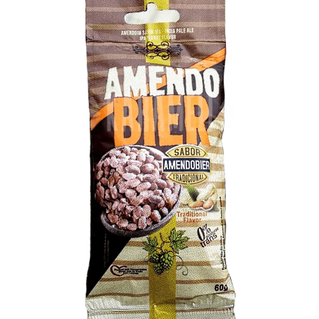 Amendo Bier sabor Tradiconal - Amendoim Selecionado Especial