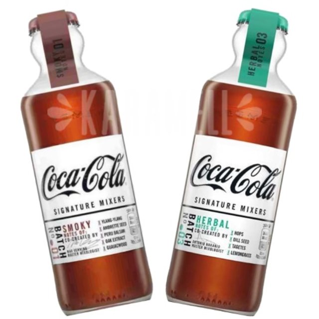 Kit 2 (duas) Coca Colas Signature Mixer - Importado França