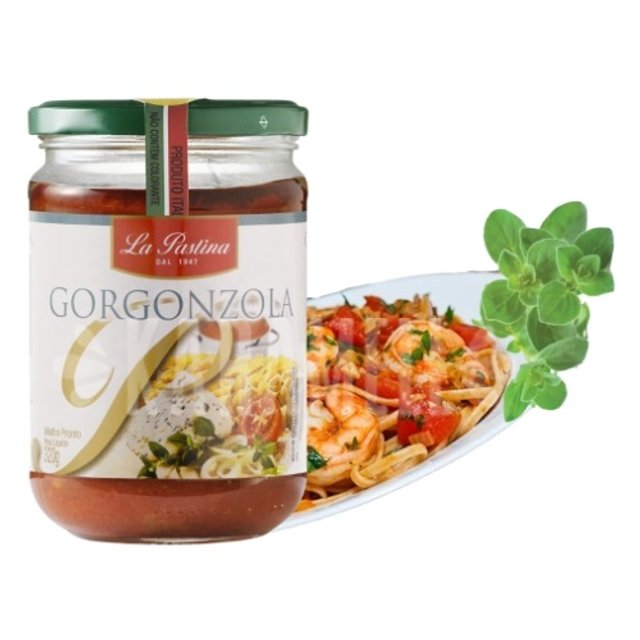 Molho Gorgonzola - La Pastina - Importado da Itália