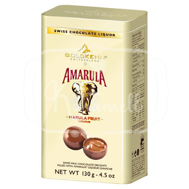 Kit 3 Chocolates da Goldkenn - 2 Jack Daniel's + 1 Amarula - Importado Suíça