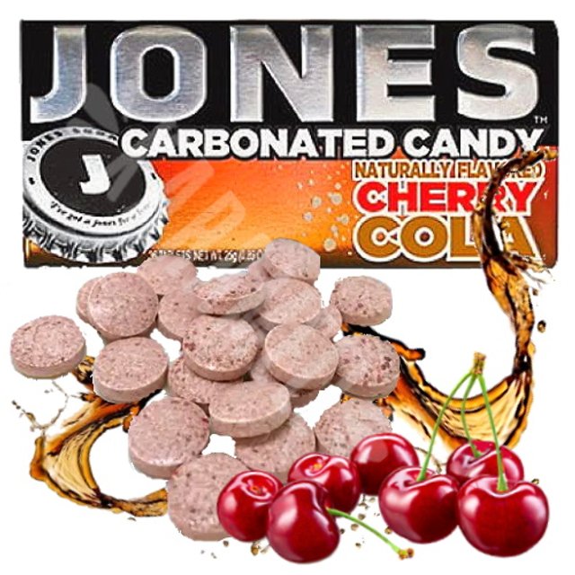 Balas Jones Carbonated Cherry Cola - Big Sky - Importado Canadá