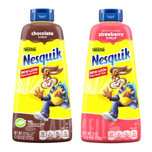 Kit 2 Caldas Nesquik - Chocolate & Morango - Nestle