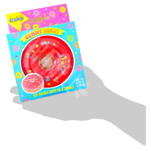 Balas Raindrops Gummy Donut Soft Sprinkles - Importado Holanda