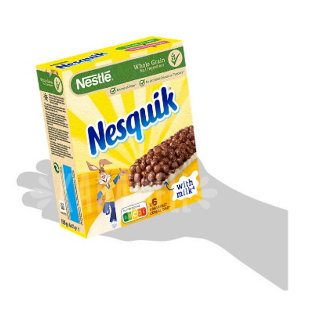 Barra Cereal Whole Grain Nesquik - Nestlé - Espanha