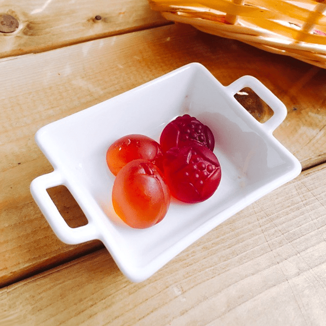 Balas Gummy Sabor Romã - Meiji Pomegranate - Importado do Japão