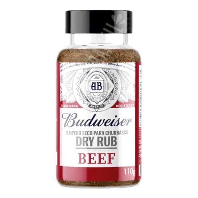 Tempero Seco para Churrasaco - Dry Rub Beef - Budweiser