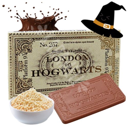 Chocolate Harry Potter London To Hogwarts Jelly Belly EUA Karamell Store